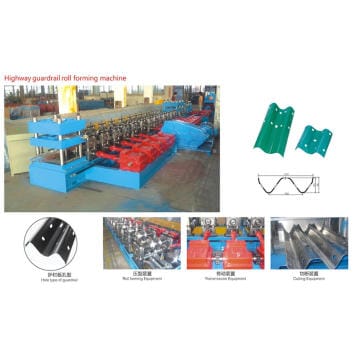 w beam profile roll forming line